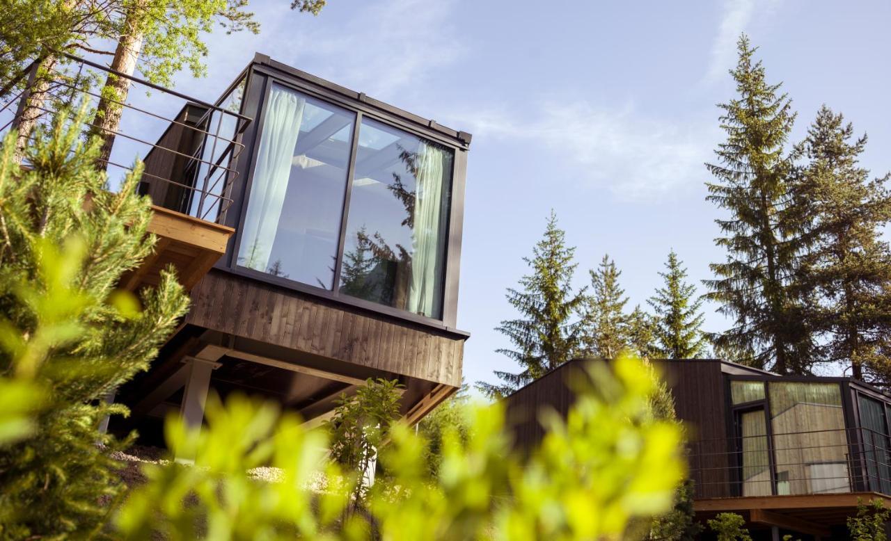 Skyview Chalets Am Camping Toblacher See Екстериор снимка